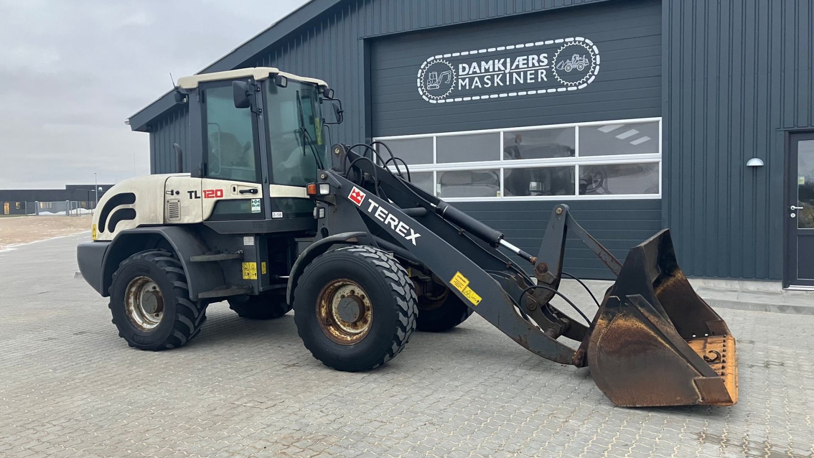 Radlader del tipo Terex TL120 Lang bom, Gebrauchtmaschine en Horsens (Imagen 1)