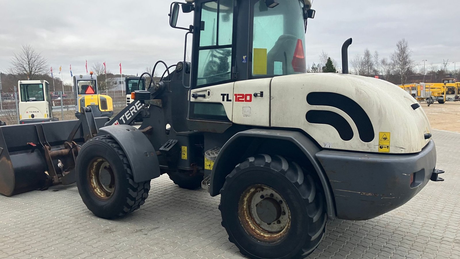 Radlader del tipo Terex TL120 Lang bom, Gebrauchtmaschine en Horsens (Imagen 5)