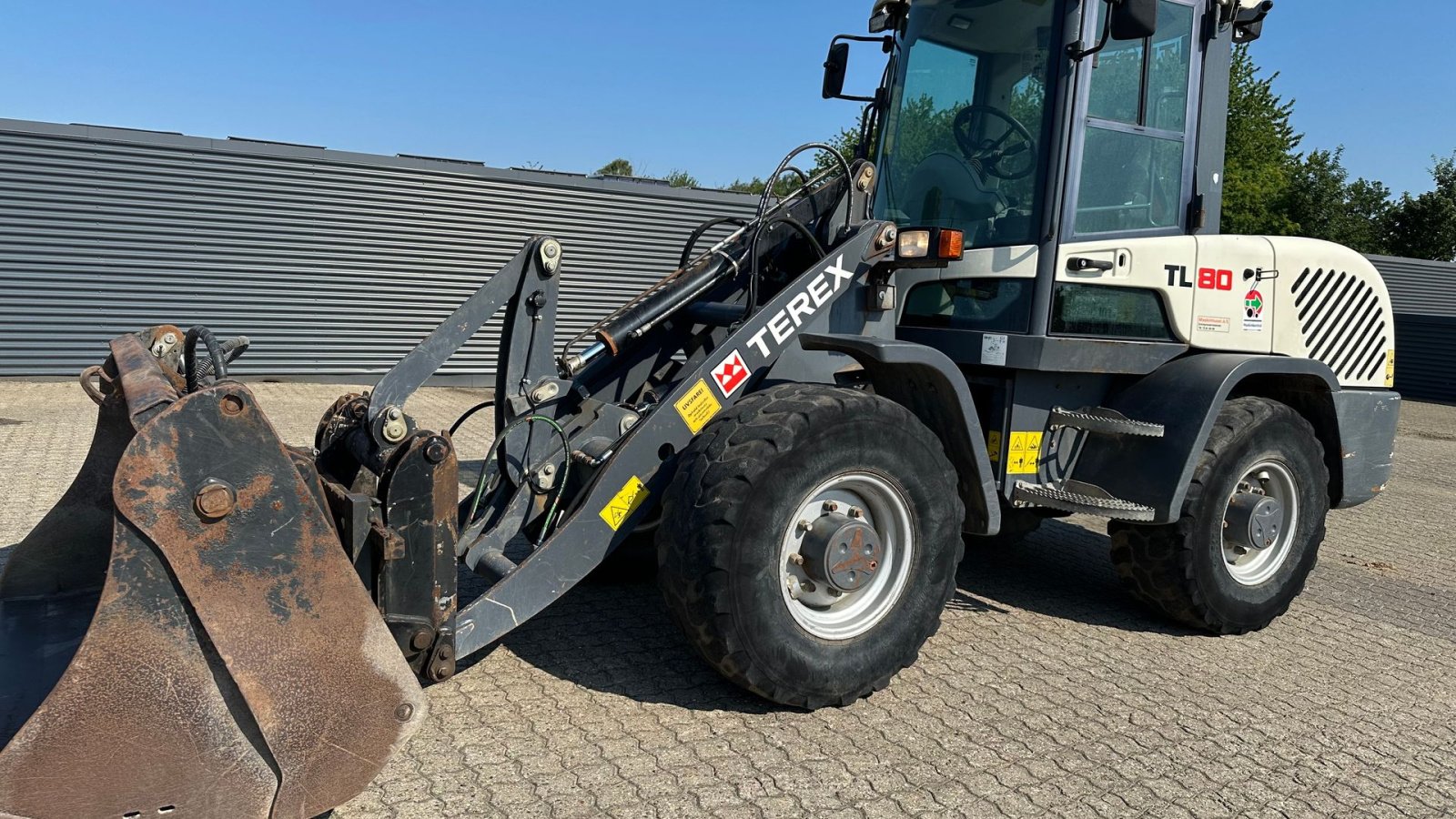 Radlader of the type Terex TL80, Gebrauchtmaschine in Horsens (Picture 3)