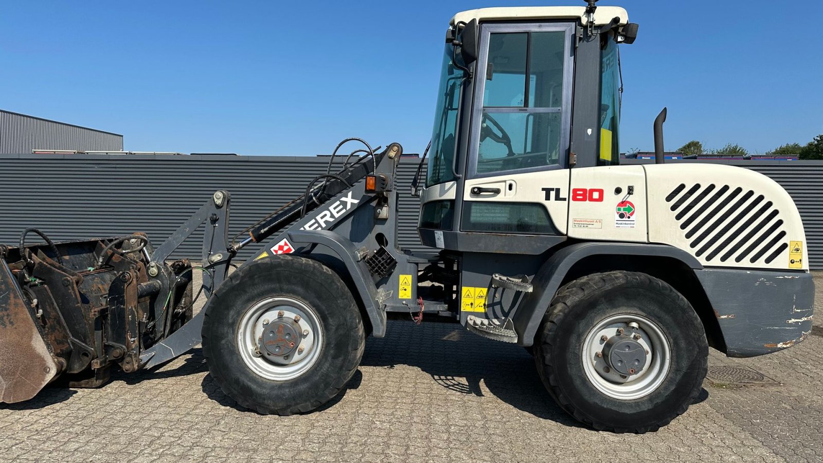 Radlader of the type Terex TL80, Gebrauchtmaschine in Horsens (Picture 1)
