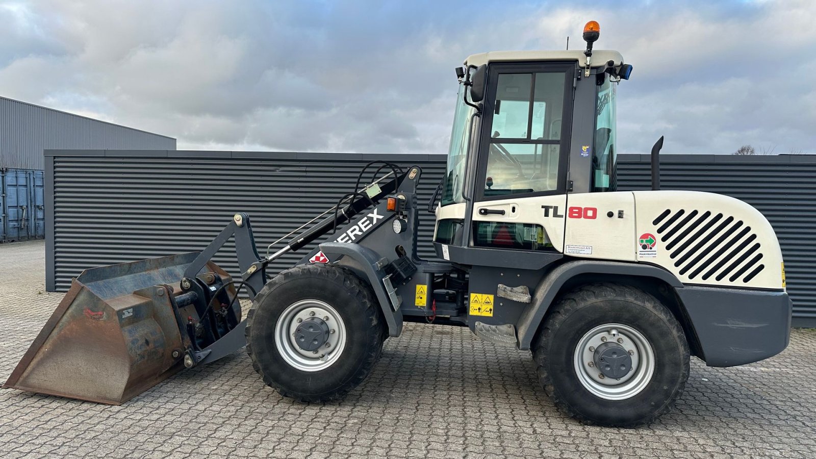 Radlader del tipo Terex TL80, Gebrauchtmaschine en Horsens (Imagen 1)