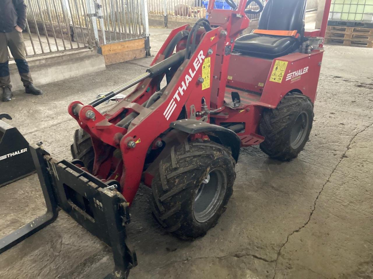 Radlader typu Thaler 1220, Gebrauchtmaschine w Könnern (Zdjęcie 4)