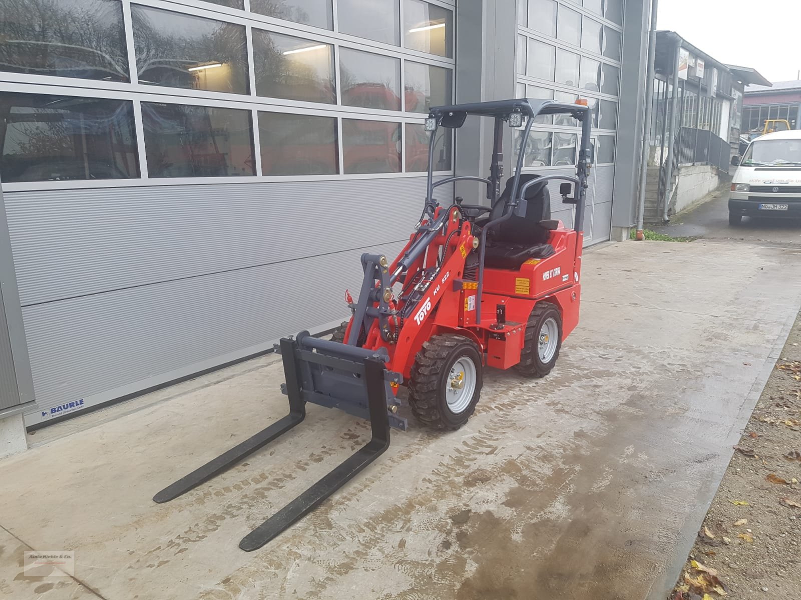 Radlader of the type Toyo 522, Neumaschine in Tapfheim (Picture 2)