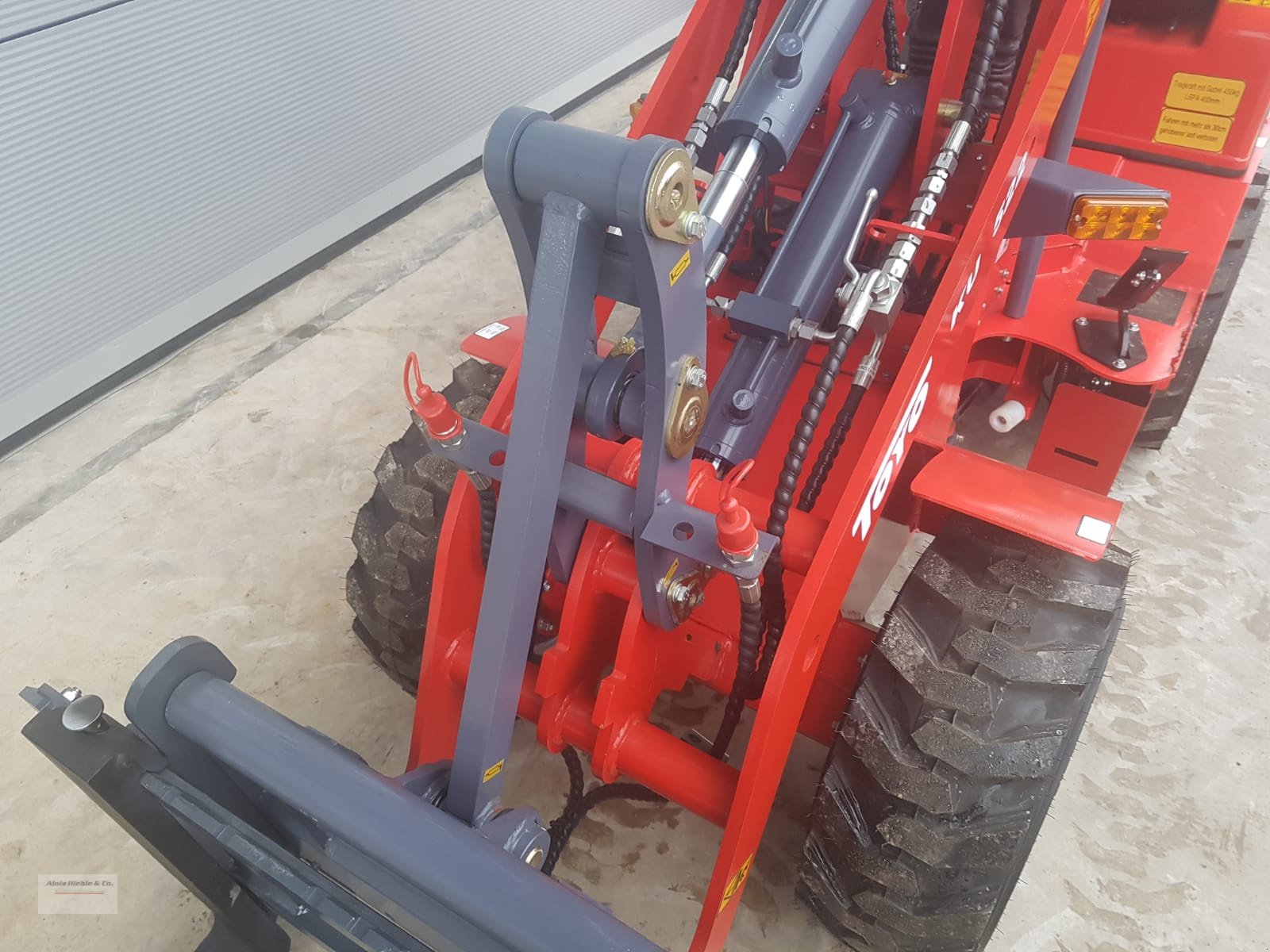 Radlader of the type Toyo 522, Neumaschine in Tapfheim (Picture 9)