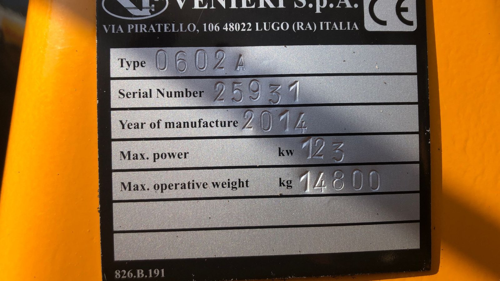 Radlader типа Venieri 13.63, Gebrauchtmaschine в Holstebro (Фотография 5)