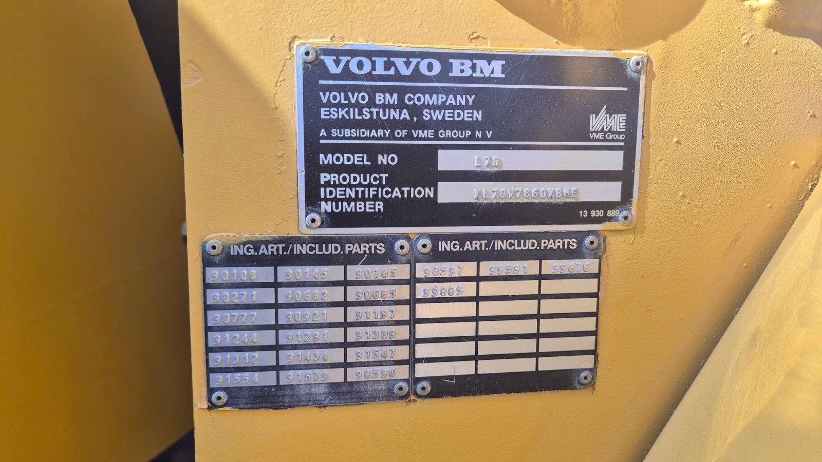 Radlader a típus Volvo BM L70, Gebrauchtmaschine ekkor: Randers (Kép 12)