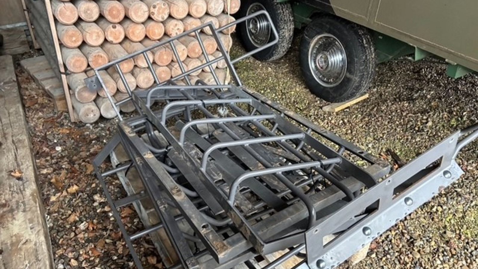 Radlader des Typs Volvo Beskyttelsesgitter Gitter, Gebrauchtmaschine in Aabenraa (Bild 1)