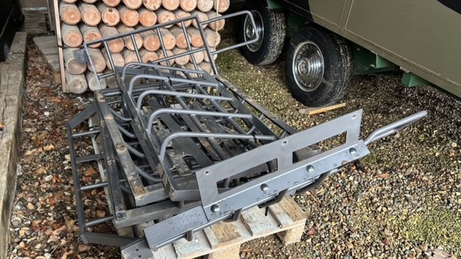 Radlader des Typs Volvo Beskyttelsesgitter Gitter, Gebrauchtmaschine in Aabenraa (Bild 2)