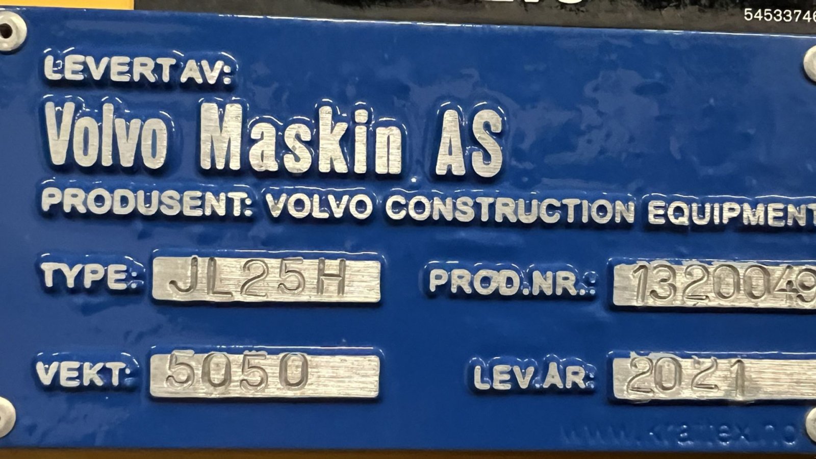 Radlader typu Volvo JL25H, Gebrauchtmaschine v Ølen (Obrázek 20)