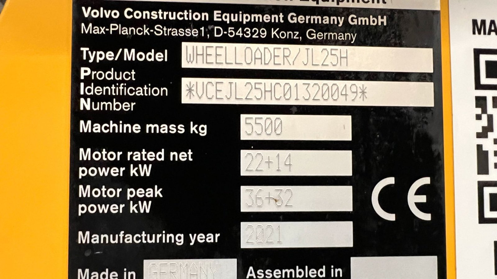 Radlader typu Volvo JL25H, Gebrauchtmaschine v Ølen (Obrázek 19)