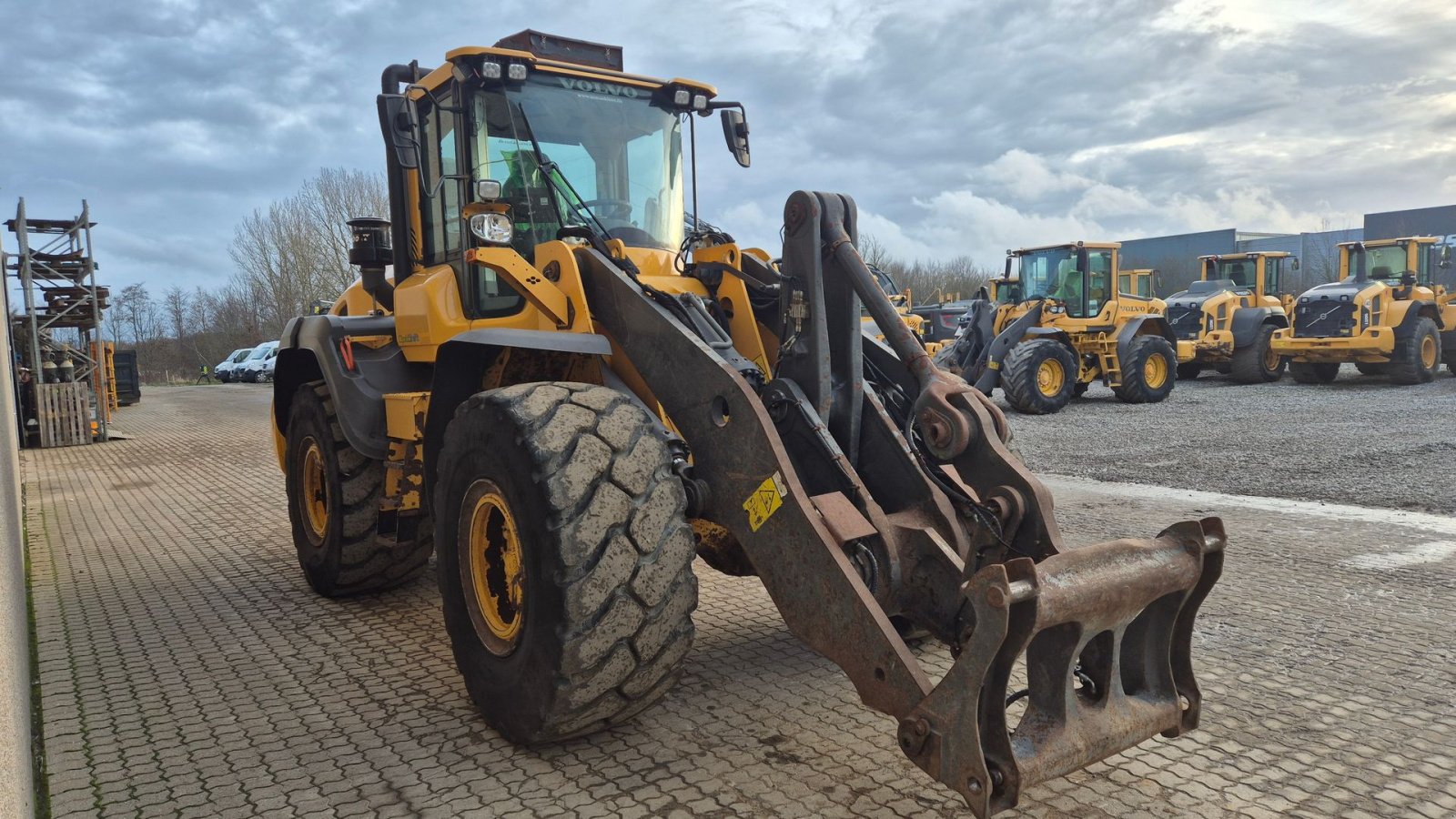 Radlader Türe ait Volvo L 110 H Lang bom, Gebrauchtmaschine içinde Randers (resim 5)