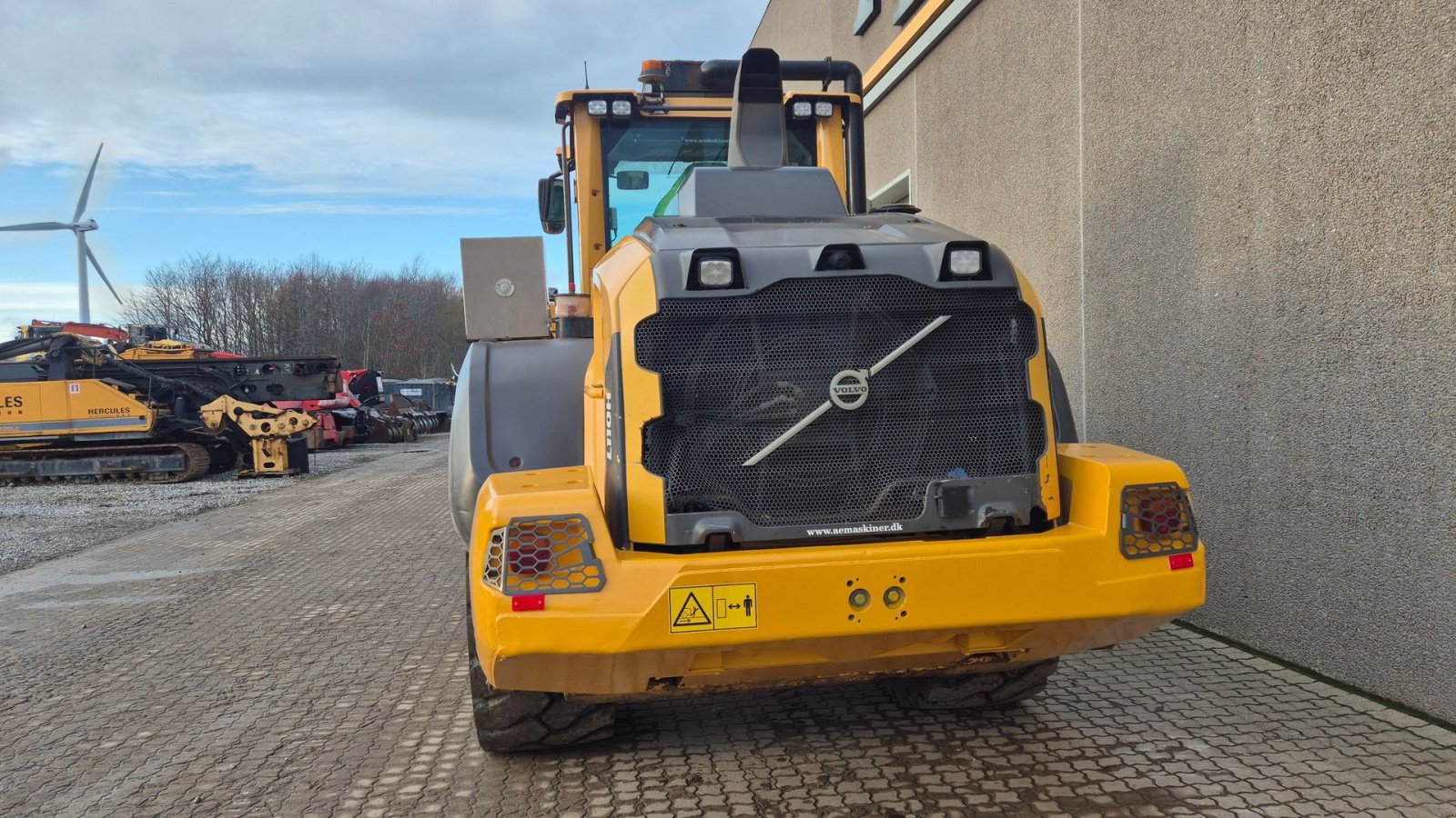 Radlader Türe ait Volvo L 110 H Lang bom, Gebrauchtmaschine içinde Randers (resim 11)