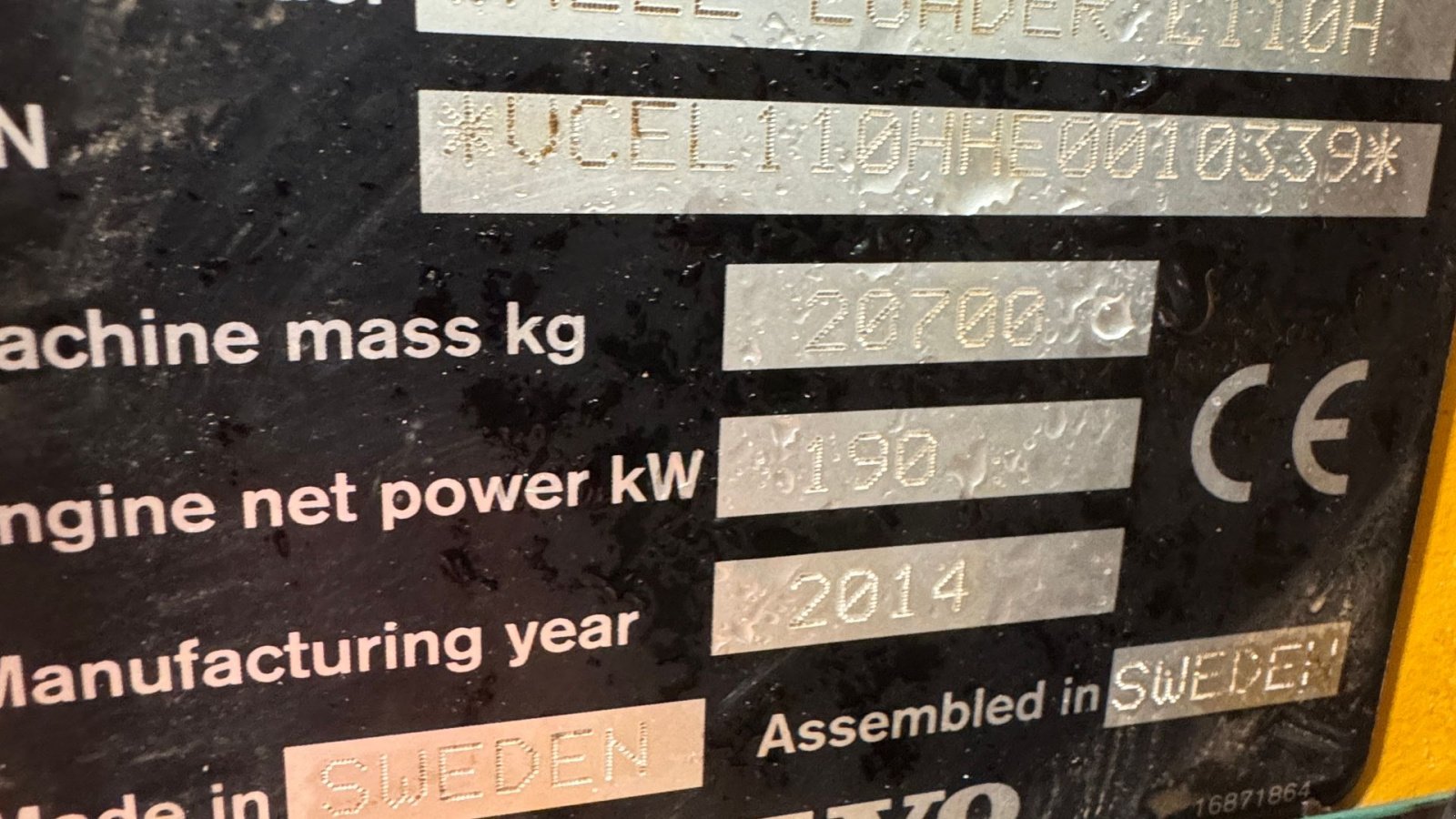 Radlader typu Volvo L 110 H, Gebrauchtmaschine v Nørager (Obrázek 15)