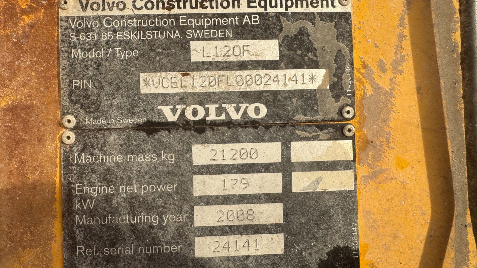 Radlader typu Volvo L 120 F MED CDC STYRING OG GODE DÆK!, Gebrauchtmaschine w Nørager (Zdjęcie 15)