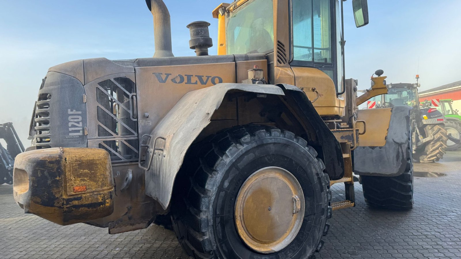 Radlader typu Volvo L 120 F MED CDC STYRING OG GODE DÆK!, Gebrauchtmaschine w Nørager (Zdjęcie 10)