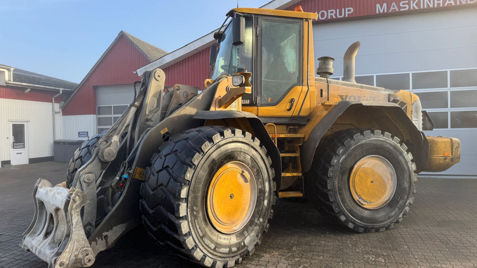 Radlader typu Volvo L 120 F MED CDC STYRING OG GODE DÆK!, Gebrauchtmaschine w Nørager (Zdjęcie 1)