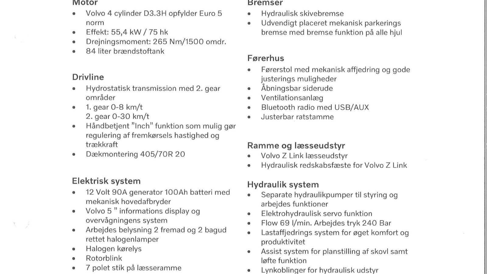Radlader des Typs Volvo L 35 HS Klar til levering., Gebrauchtmaschine in Gram (Bild 19)