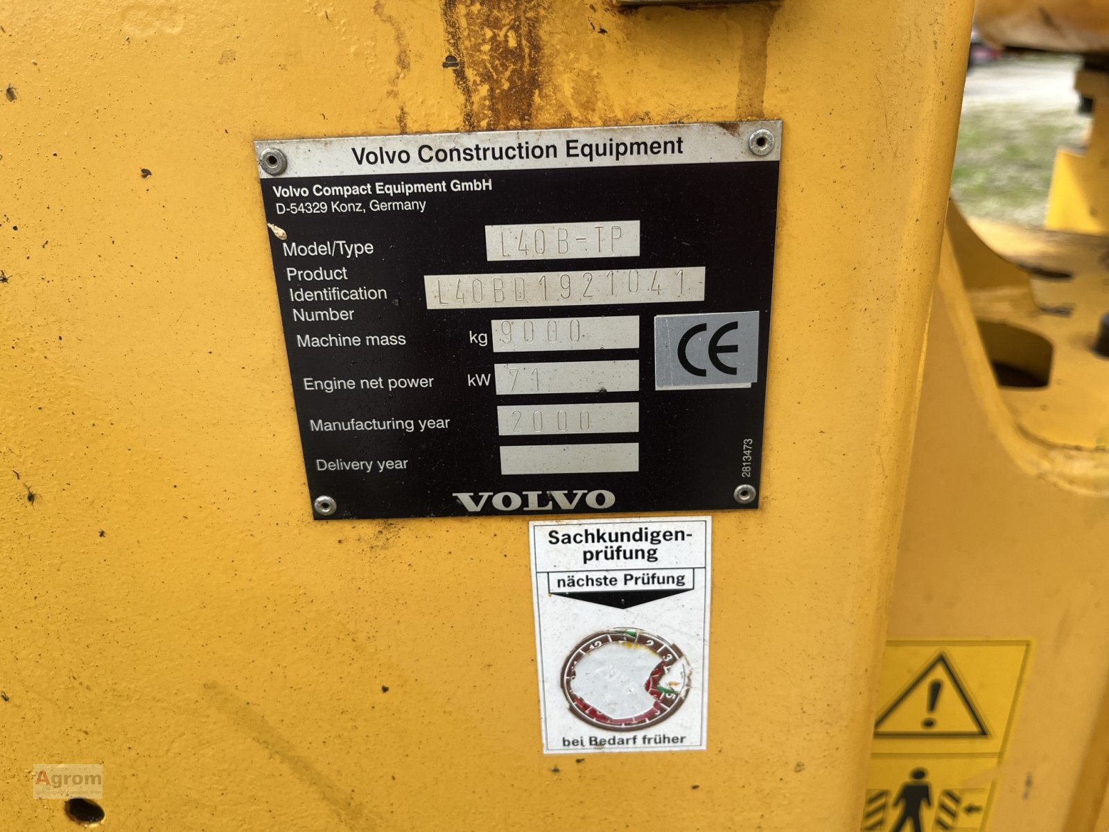 Radlader des Typs Volvo L 40B, Gebrauchtmaschine in Uttenweiler (Bild 6)