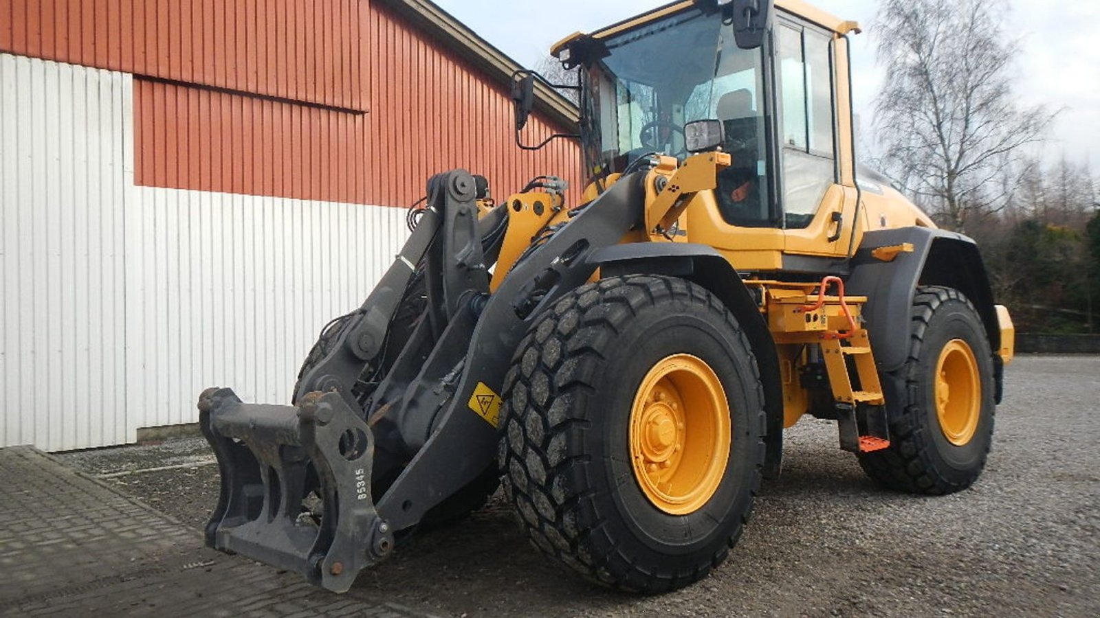 Radlader del tipo Volvo L 60 H, Gebrauchtmaschine en Aabenraa (Imagen 14)