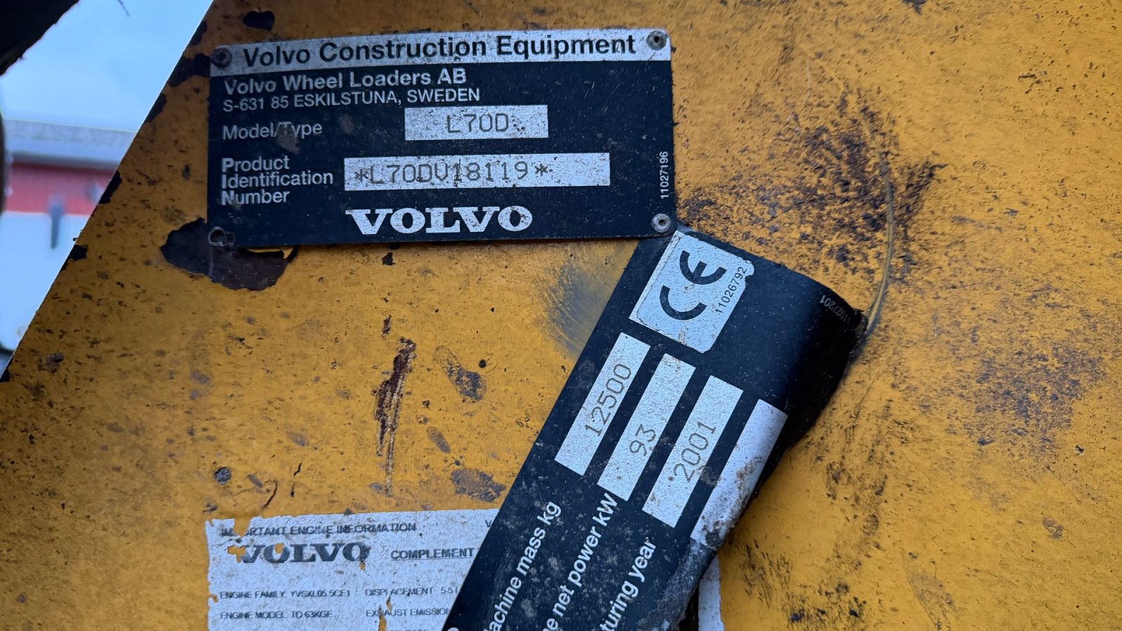 Radlader van het type Volvo L 70 D, Gebrauchtmaschine in Nørager (Foto 17)