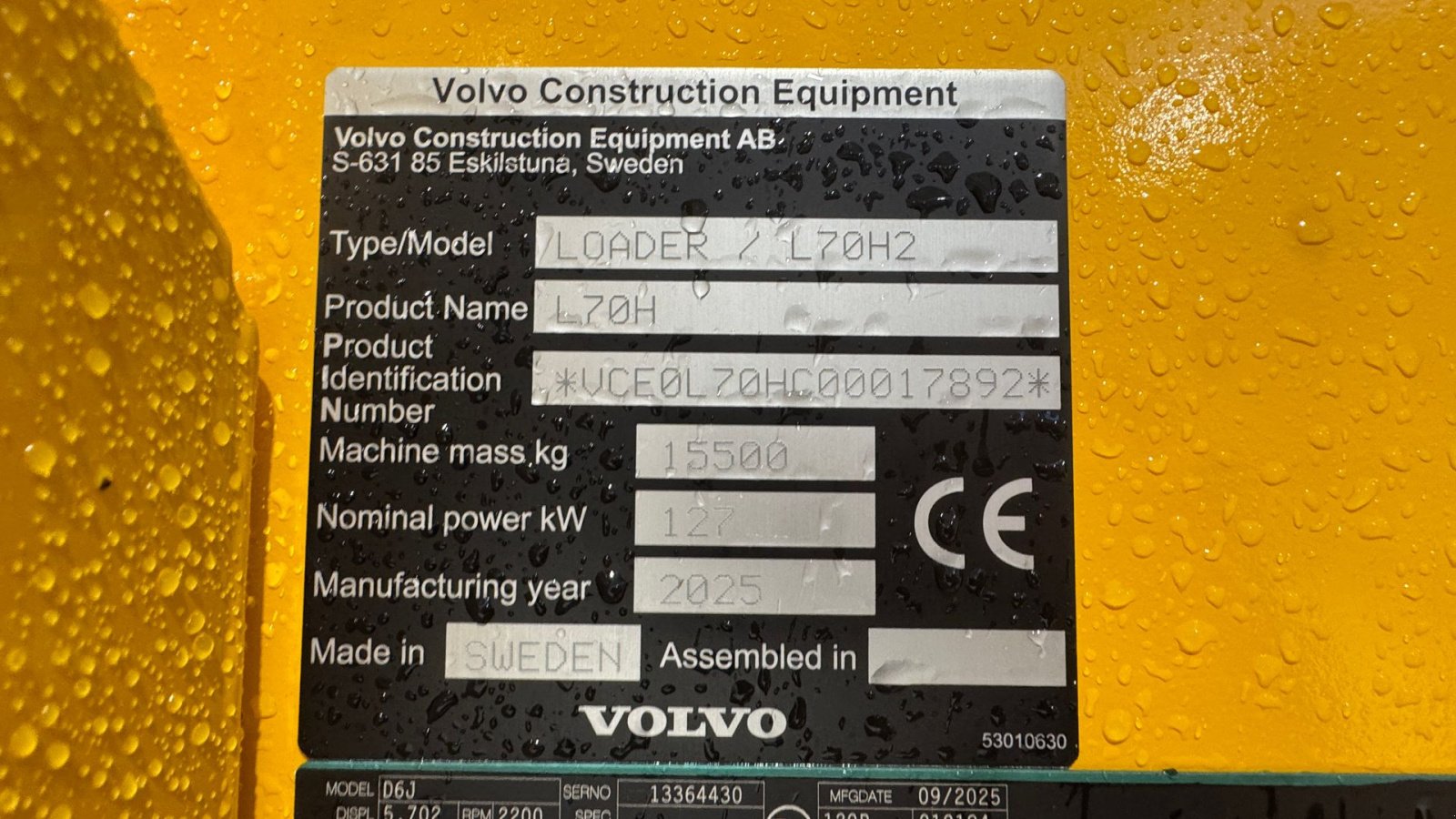 Radlader of the type Volvo L 70 H AGRICULTURE! FABRIKSNY, LANG BOM OG LOCK-UP! PÅ LAGER TIL OMGÅENDE LEVERING!, Gebrauchtmaschine in Nørager (Picture 17)