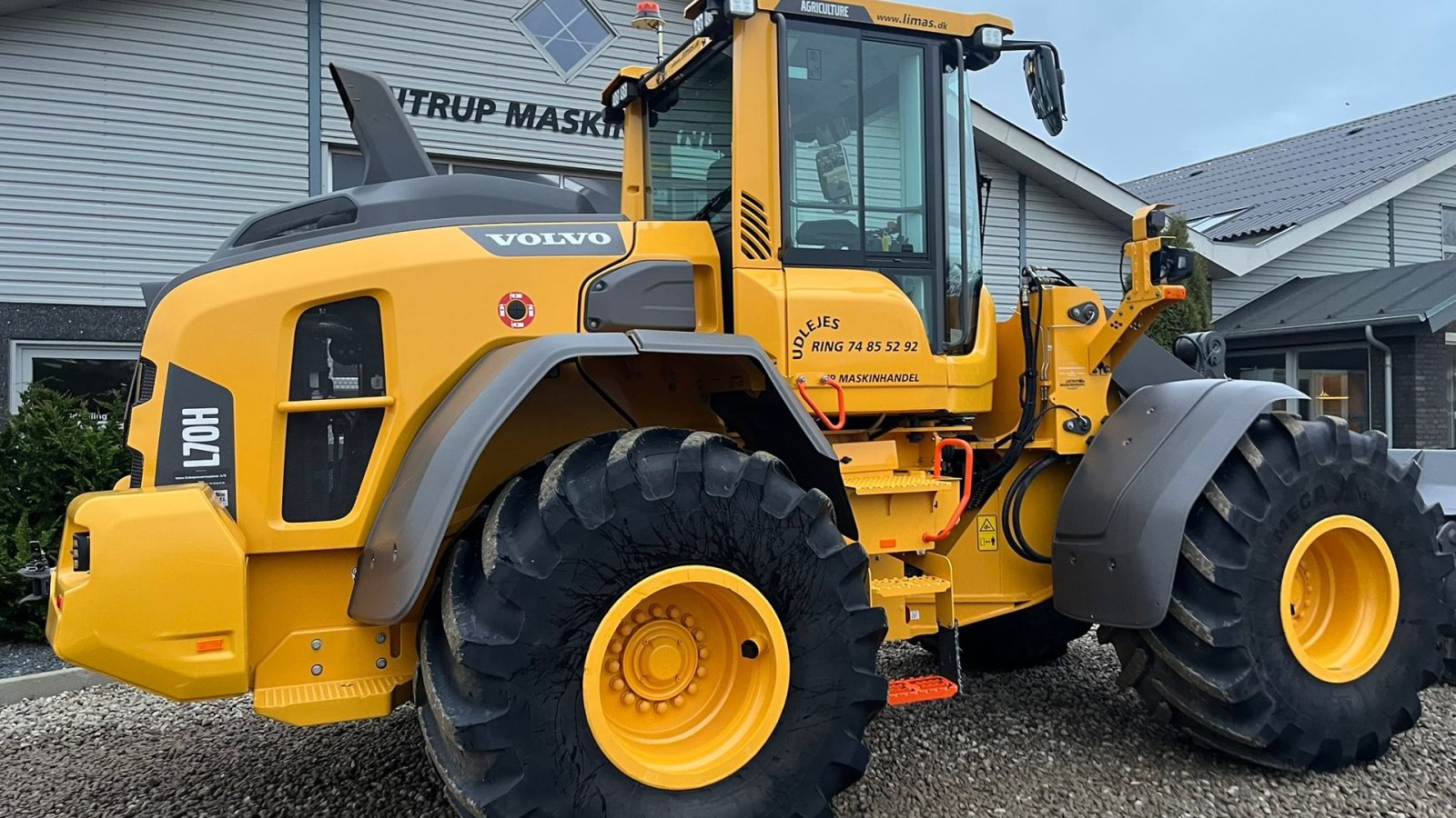 Radlader typu Volvo L 70 H H2 BEMÆRK MED GARANTI FRA VOLVO FREM TIL DEN 18.6.2026. AGRICULTURE DK-maskine med lang arm, Co-Pilot & med 750mm Michelin MEGA X BIB hjul., Gebrauchtmaschine v Lintrup (Obrázek 19)