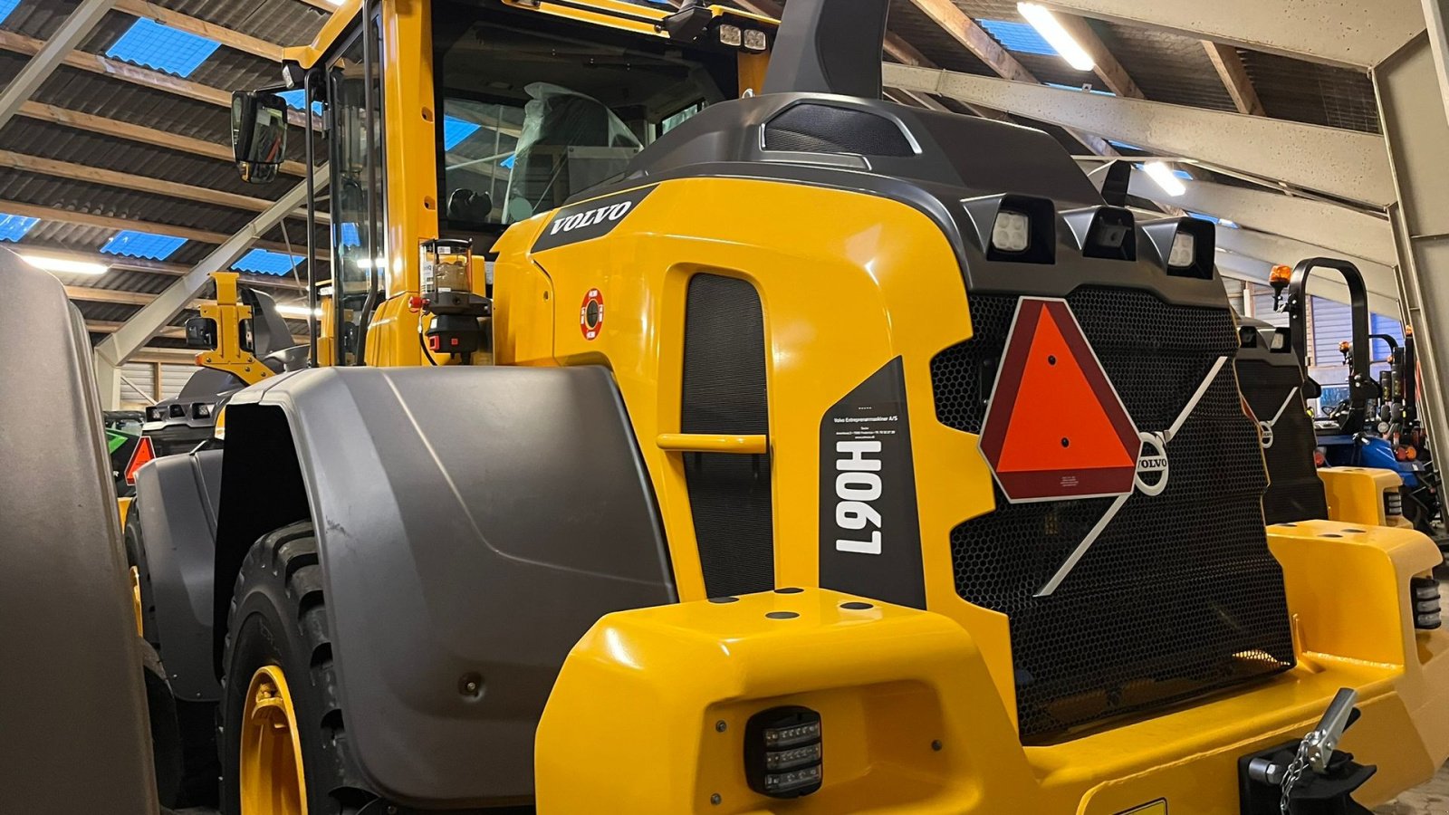 Radlader Türe ait Volvo L 90H  H2 fabriksny Dansk maskine med masser af udstyr, blan.Co-Pilot & med brede 650/65R25 hjul, Gebrauchtmaschine içinde Lintrup (resim 18)