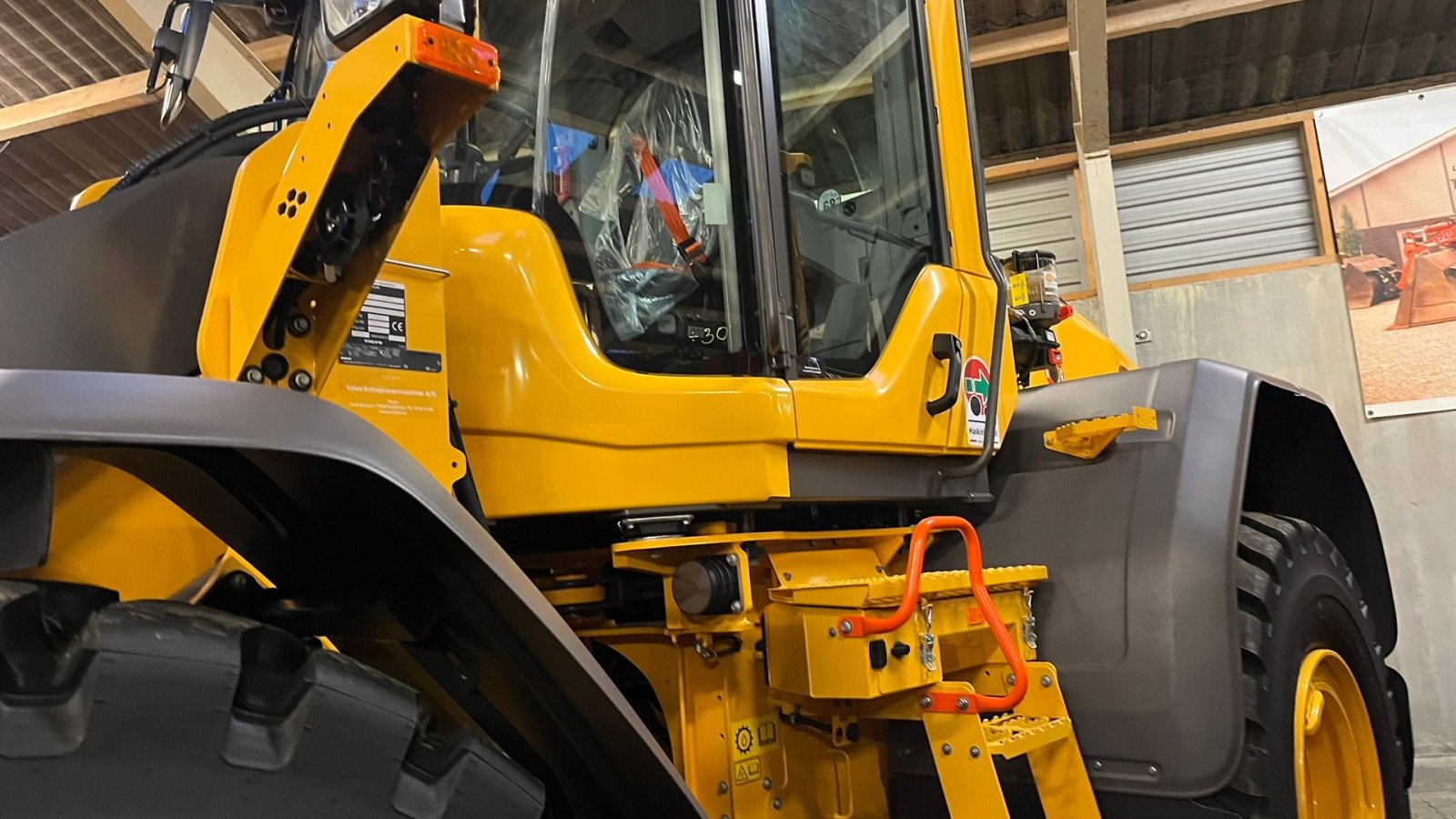 Radlader Türe ait Volvo L 90H  H2 fabriksny Dansk maskine med masser af udstyr, blan.Co-Pilot & med brede 650/65R25 hjul, Gebrauchtmaschine içinde Lintrup (resim 15)