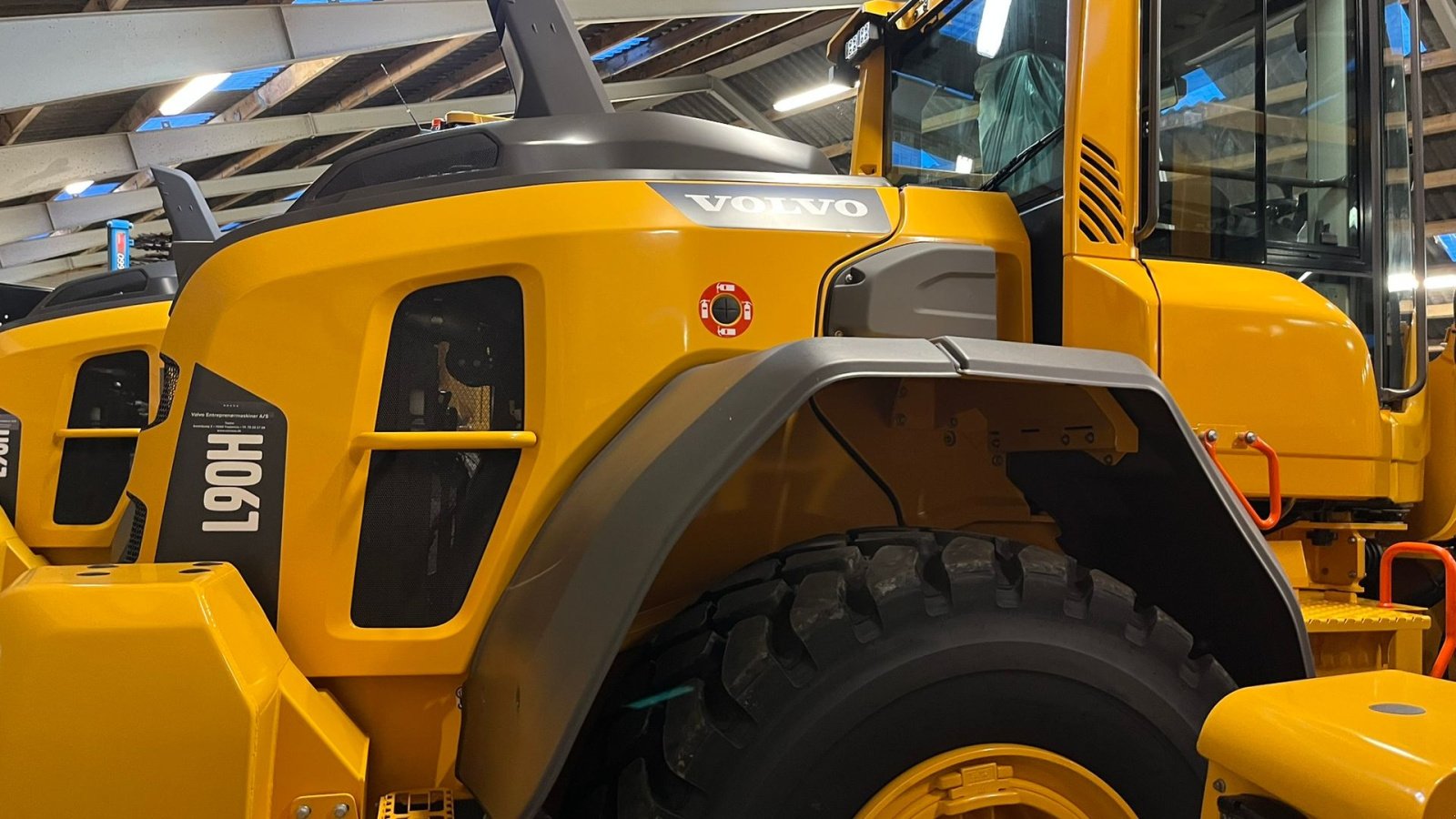 Radlader Türe ait Volvo L 90H  H2 fabriksny Dansk maskine med masser af udstyr, blan.Co-Pilot & med brede 650/65R25 hjul, Gebrauchtmaschine içinde Lintrup (resim 20)