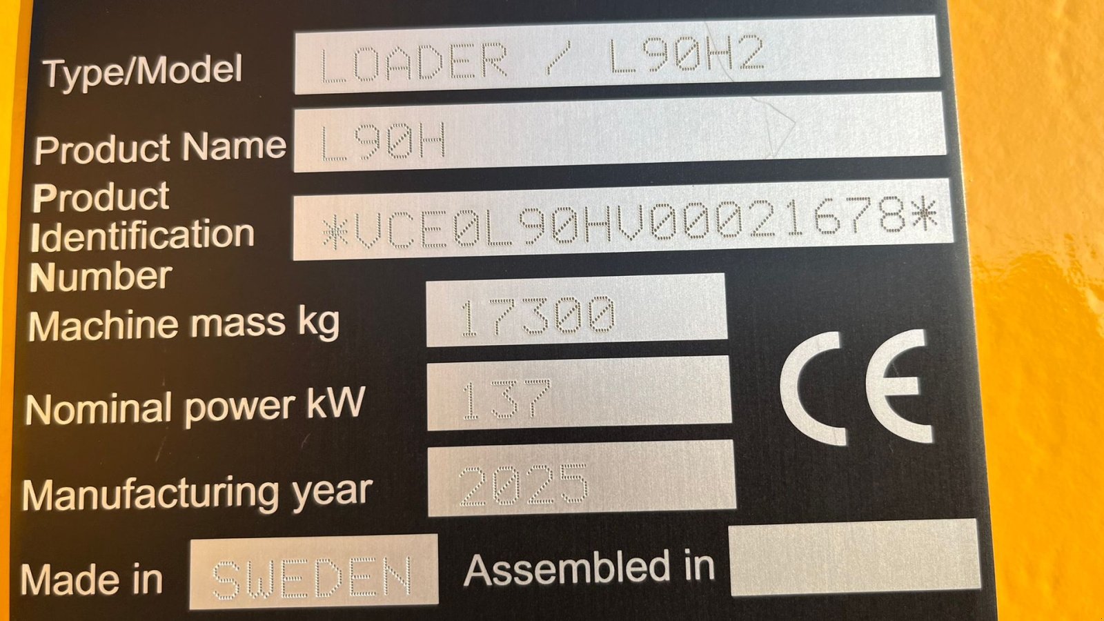 Radlader typu Volvo L 90H  H2 fabriksny Dansk maskine med masser af udstyr, blan.Co-Pilot & med brede 650/65R25 hjul, Gebrauchtmaschine v Lintrup (Obrázek 25)