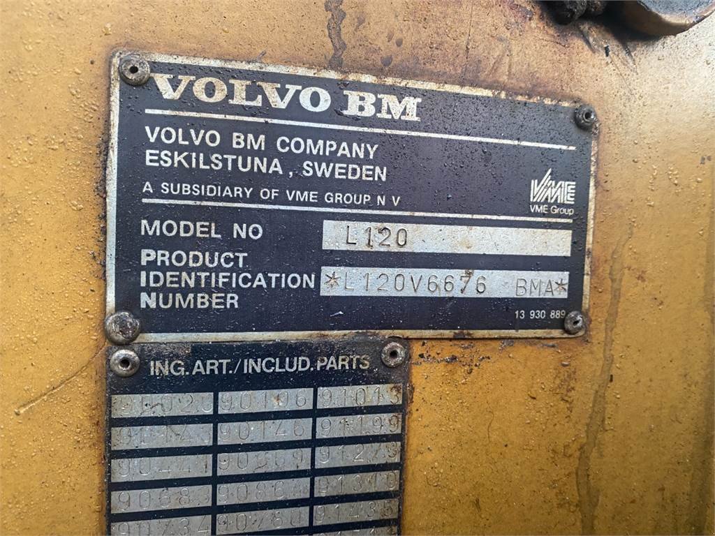 Radlader des Typs Volvo L120, Gebrauchtmaschine in Hemmet (Bild 17)