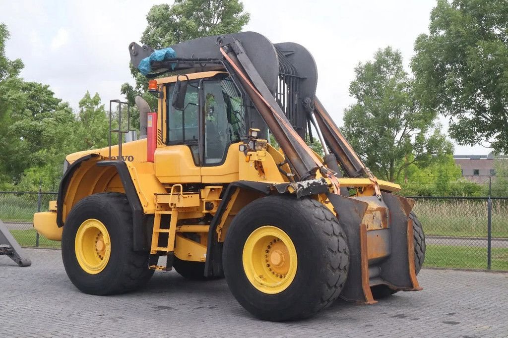 Radlader del tipo Volvo L180 F HL HIGH-LIFT LOG STACKER HOLZ GRAPPLE, Gebrauchtmaschine In Marknesse (Immagine 5)