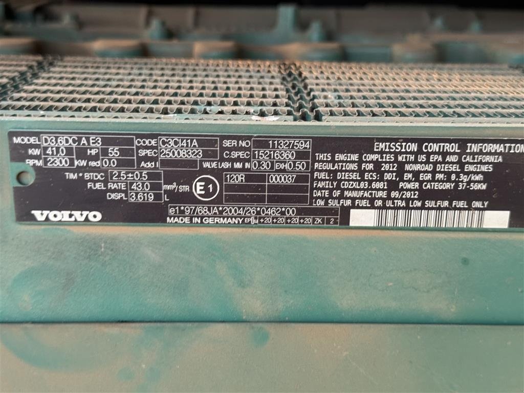 Radlader типа Volvo L20F, Gebrauchtmaschine в Tønder (Фотография 13)