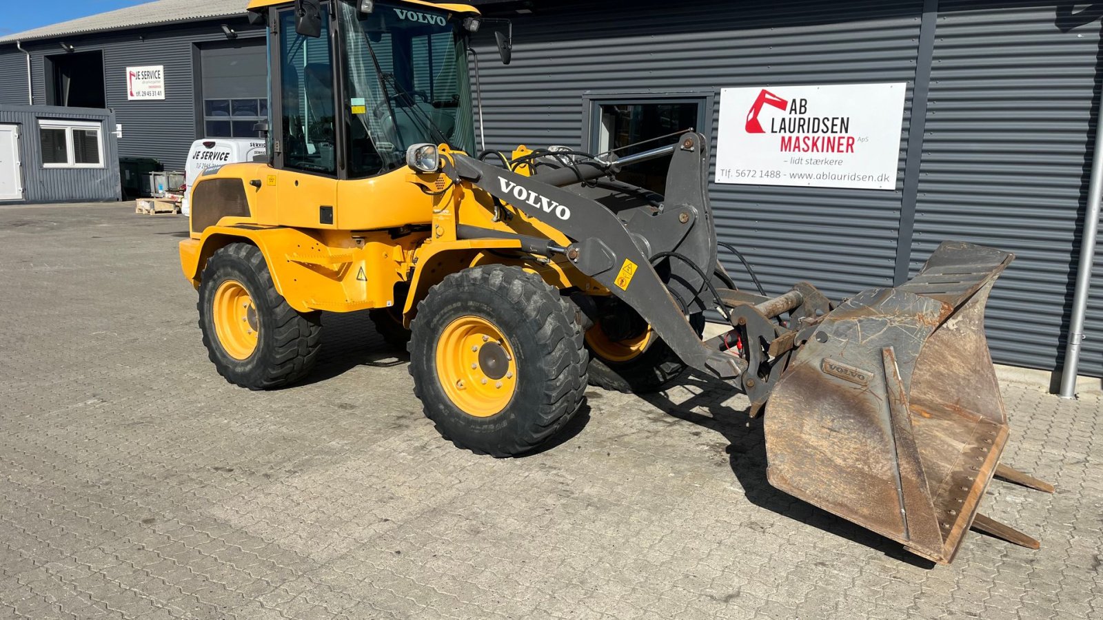 Radlader typu Volvo L35GS Med skovl og gafler, Gebrauchtmaschine v Rønnede (Obrázek 2)