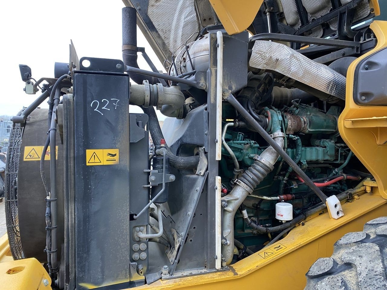 Radlader del tipo Volvo L60G, Gebrauchtmaschine en Skive (Imagen 10)