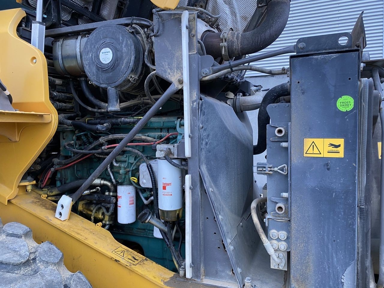 Radlader del tipo Volvo L60G, Gebrauchtmaschine en Skive (Imagen 9)