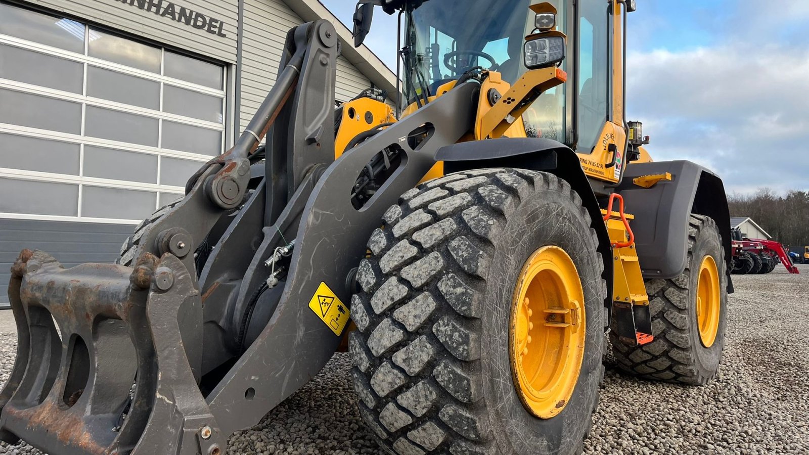 Radlader del tipo Volvo L90H DK-Maskine med CDC, BSS, 650mm hjul & centralsmørring OG EVT MED VÆGT SAMT PRINTER, Gebrauchtmaschine en Lintrup (Imagen 12)