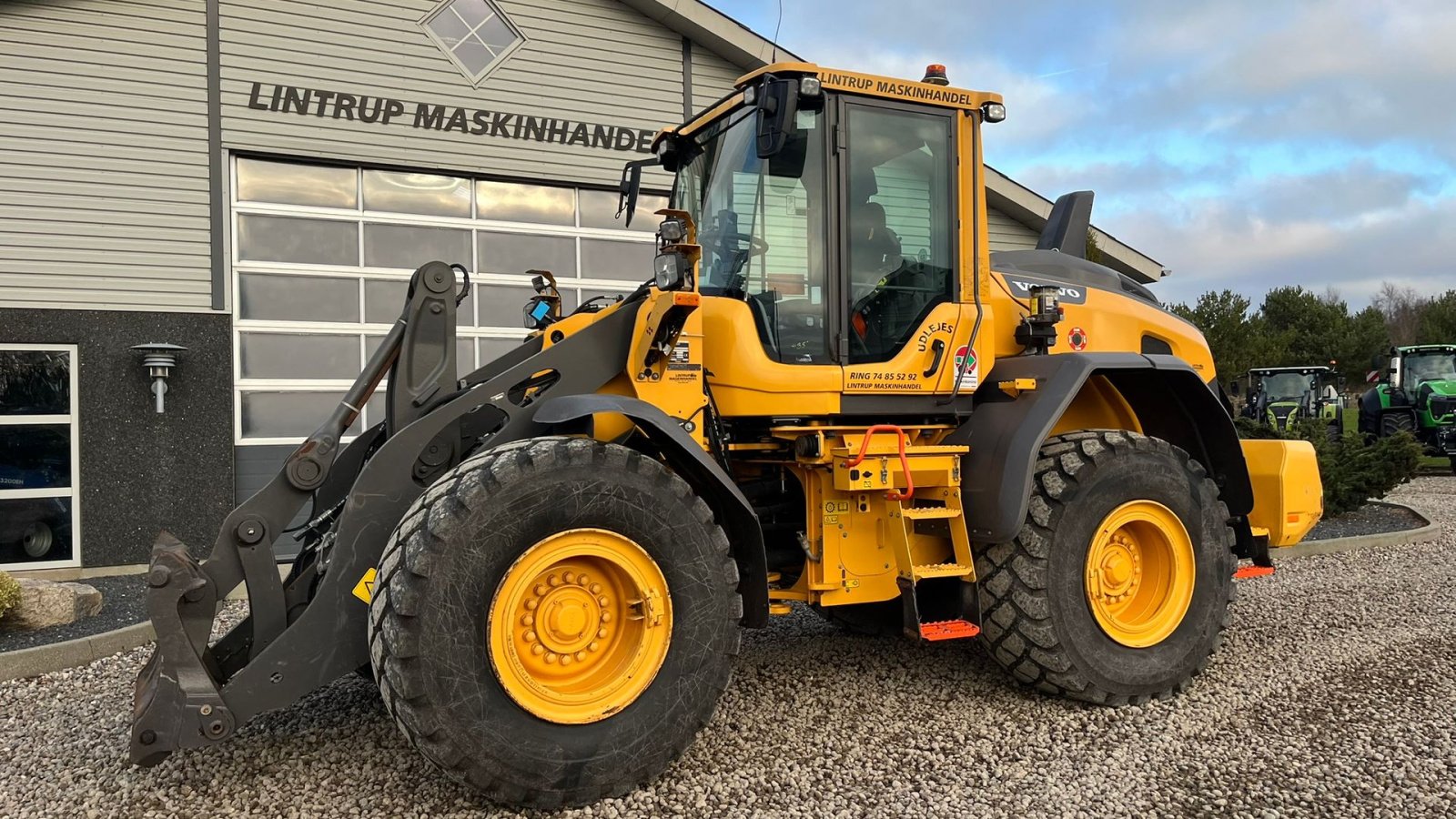 Radlader del tipo Volvo L90H DK-Maskine med CDC, BSS, 650mm hjul & centralsmørring OG EVT MED VÆGT SAMT PRINTER, Gebrauchtmaschine en Lintrup (Imagen 11)