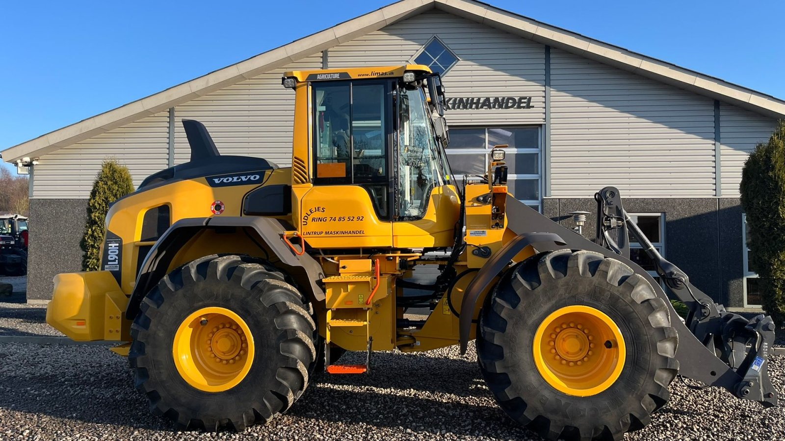 Radlader of the type Volvo L90H H2 AGRICULTURE Dansk-maskine, Co-Pilot, LANG-BOM & med 750mm Michelin MEGA X BIB hjul.  BEMÆRK MED GARANTI FRA VOLVO FREM TIL DEN 23.1.2027, Gebrauchtmaschine in Lintrup (Picture 3)