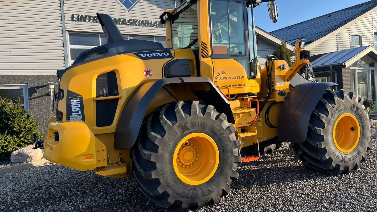 Radlader of the type Volvo L90H H2 AGRICULTURE Dansk-maskine, Co-Pilot, LANG-BOM & med 750mm Michelin MEGA X BIB hjul.  BEMÆRK MED GARANTI FRA VOLVO FREM TIL DEN 23.1.2027, Gebrauchtmaschine in Lintrup (Picture 18)