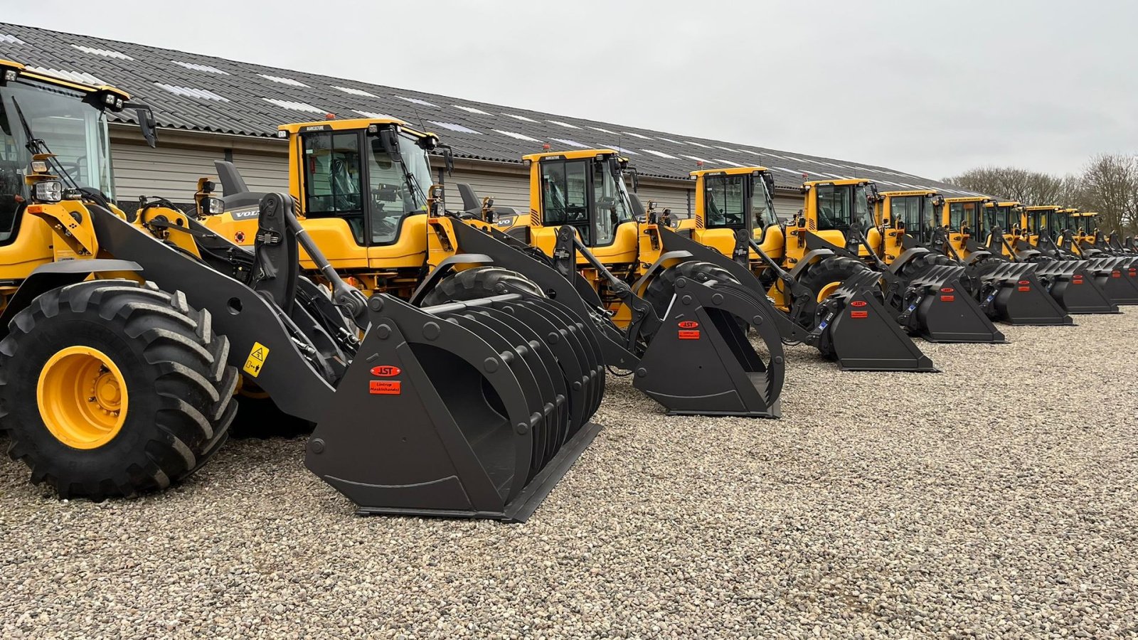 Radlader des Typs Volvo L90H H2 AGRICULTURE Dansk-maskine, Co-Pilot, LANG-BOM & med 750mm Michelin MEGA X BIB hjul., Gebrauchtmaschine in Lintrup (Bild 23)