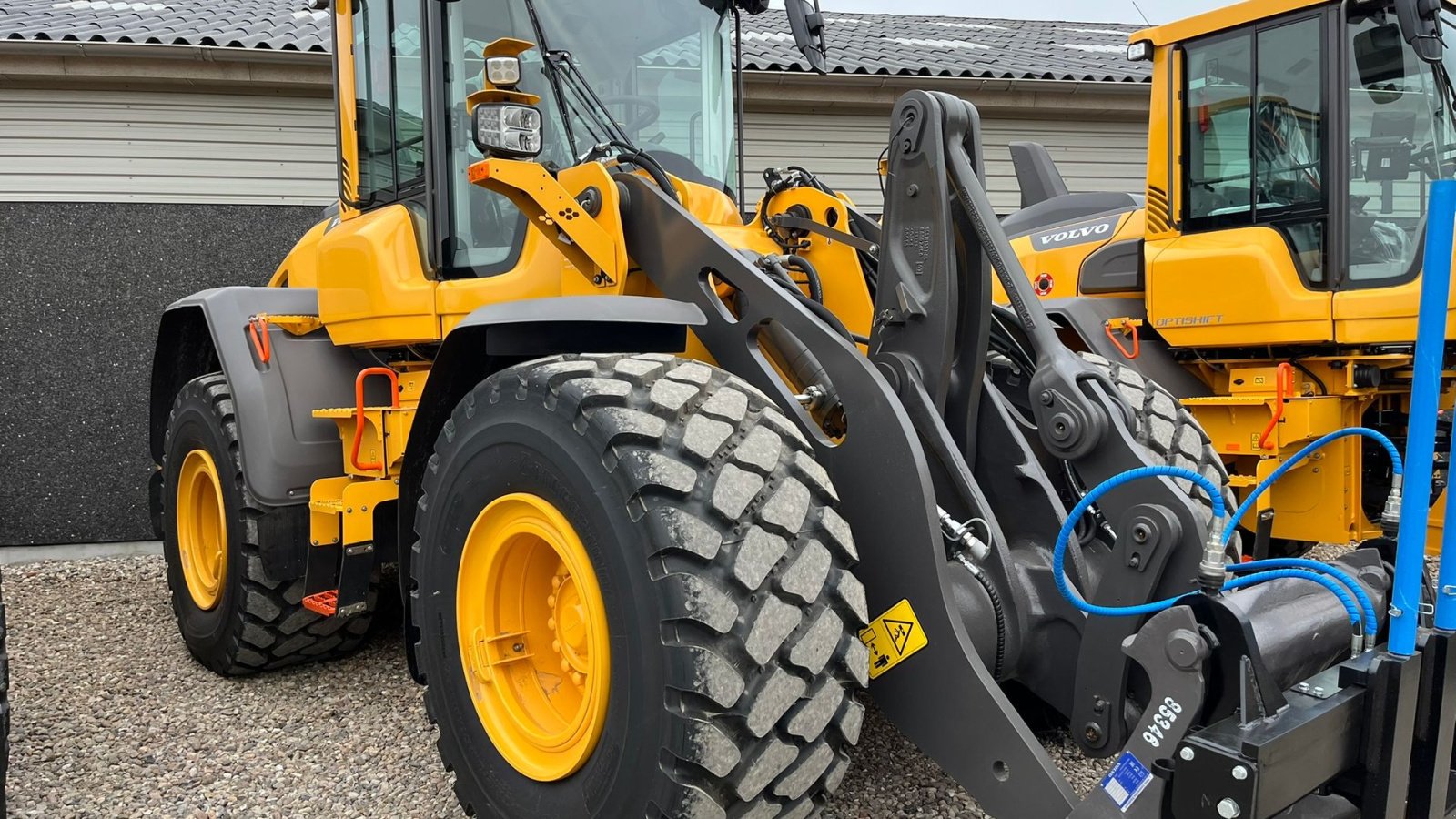 Radlader des Typs Volvo Pallegafler 5 Tons med Volvoskifte Hydraulisk gaffelflyt og 1,5m slæde, Gebrauchtmaschine in Lintrup (Bild 11)