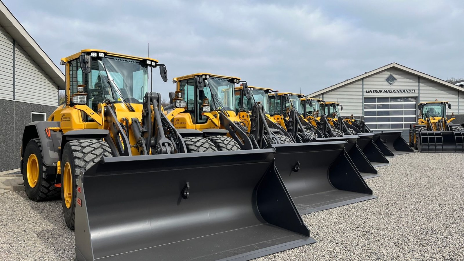 Radlader des Typs Volvo Pallegafler 5 Tons med Volvoskifte Hydraulisk gaffelflyt og 1,5m slæde, Gebrauchtmaschine in Lintrup (Bild 14)