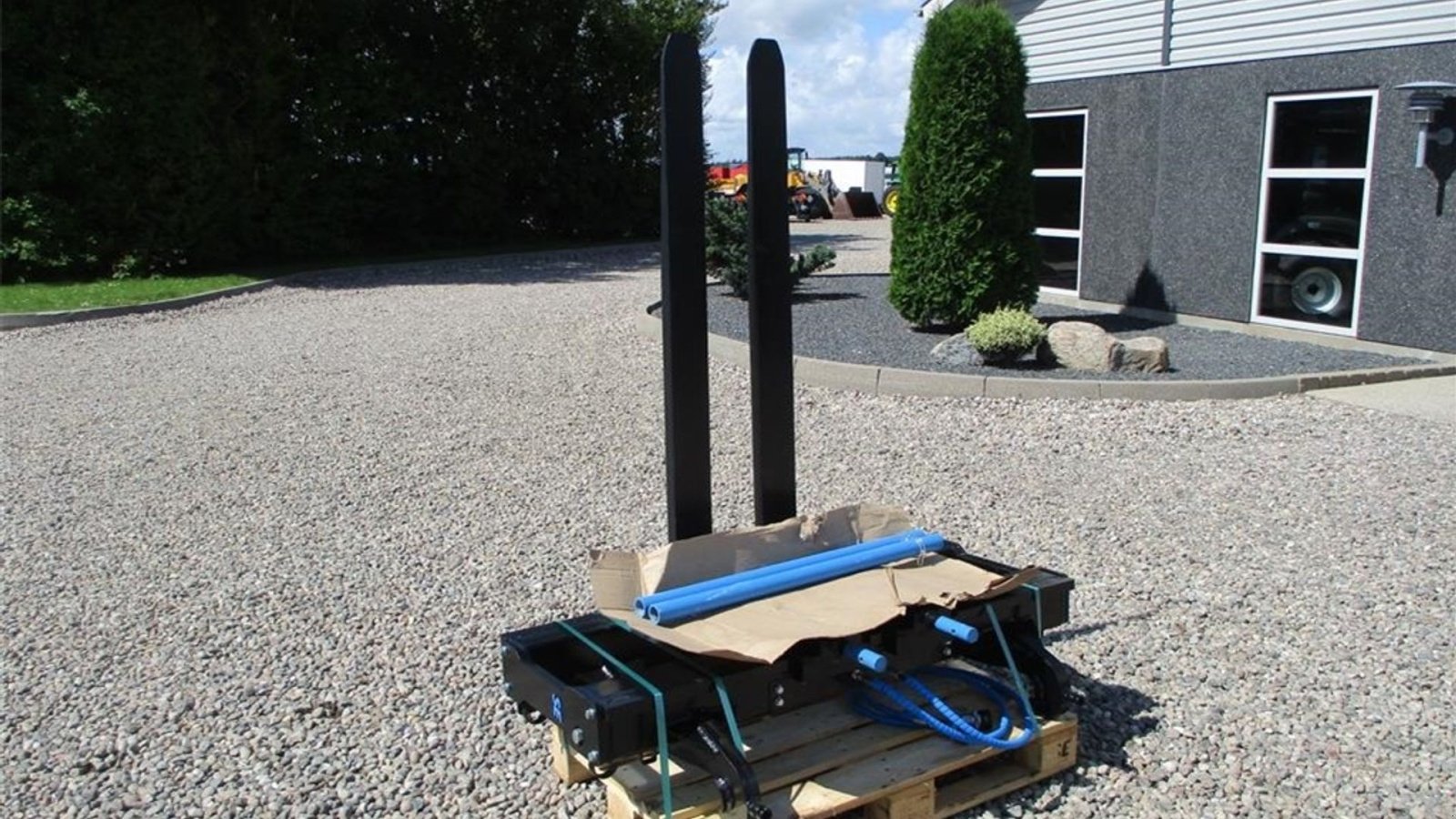 Radlader des Typs Volvo Pallegafler 5 Tons med Volvoskifte Hydraulisk gaffelflyt og 1,5m slæde, Gebrauchtmaschine in Lintrup (Bild 5)