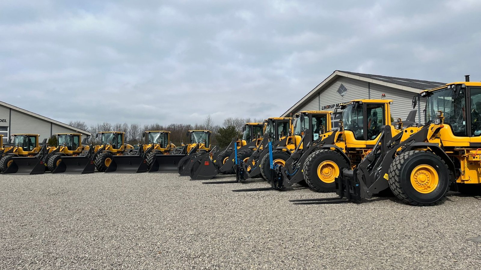 Radlader des Typs Volvo Pallegafler 5 Tons med Volvoskifte Hydraulisk gaffelflyt og 1,5m slæde, Gebrauchtmaschine in Lintrup (Bild 10)