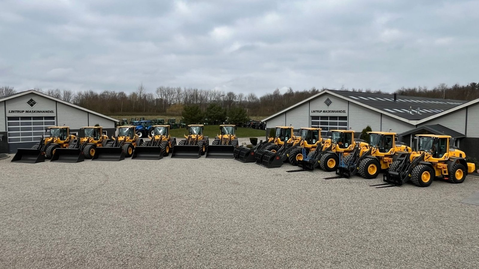 Radlader des Typs Volvo Pallegafler Hydraulisk 5Tons pallegafler med Volvoskifte, hydraulisk gaffelflyt og 1,5m slæde, Gebrauchtmaschine in Lintrup (Bild 10)