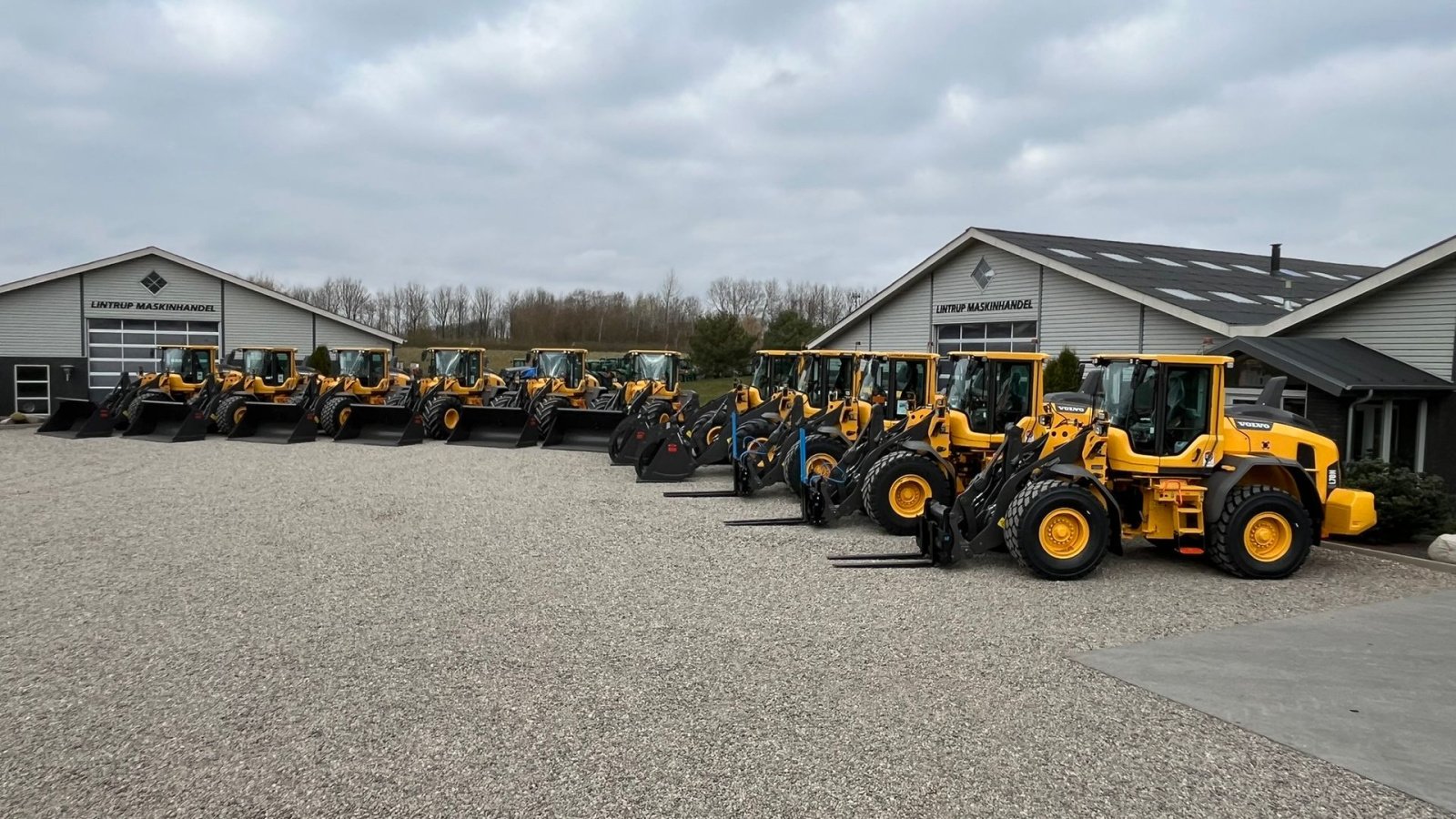 Radlader des Typs Volvo Pallegafler Hydraulisk 5Tons pallegafler med Volvoskifte, hydraulisk gaffelflyt og 1,5m slæde, Gebrauchtmaschine in Lintrup (Bild 11)