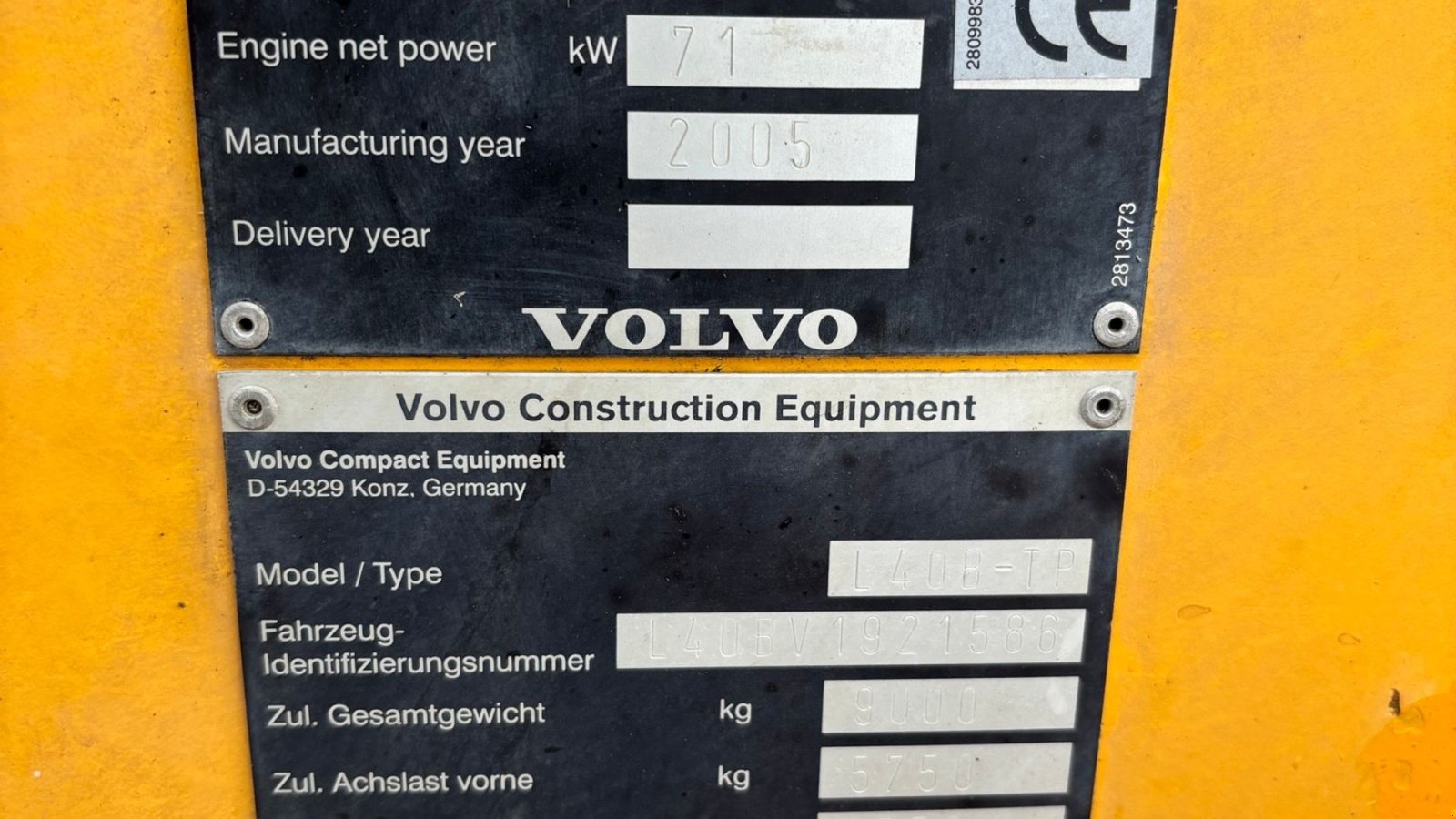 Radlader des Typs Volvo Volvo L 40 B Klar til levering., Gebrauchtmaschine in Gram (Bild 16)