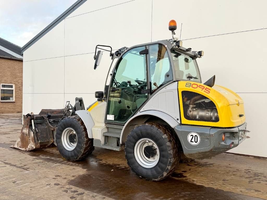 Radlader typu Wacker Neuson Kramer 8095 4 Wheel Steering / Bucket + Forks, Gebrauchtmaschine v Veldhoven (Obrázek 7)