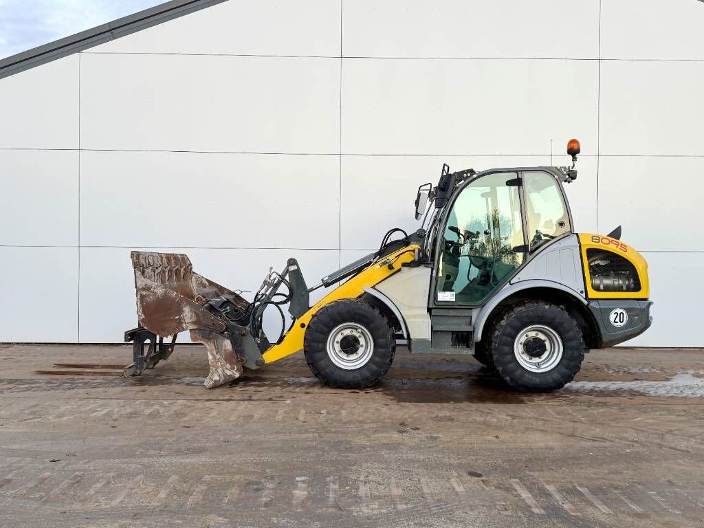 Radlader typu Wacker Neuson Kramer 8095 4 Wheel Steering / Bucket + Forks, Gebrauchtmaschine v Veldhoven (Obrázek 2)
